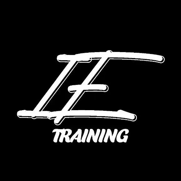 logo_patrick-korte Logo von Ilias Essaoudi mit dem Schriftzug 'TRAINING' in weißer Schrift auf schwarzem Hintergrund.